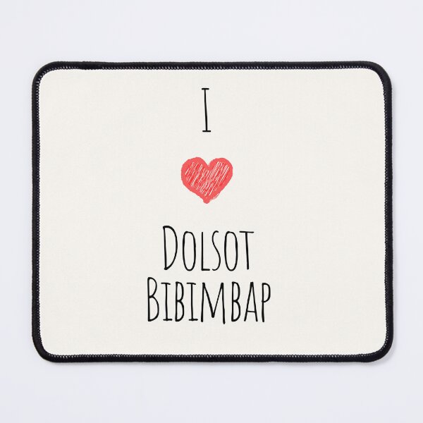 Item preview, I Love Dolsot Bibimbap, Korean Food, Savor the Flavors: Korean Food Delights designed and sold by iCherryRed.