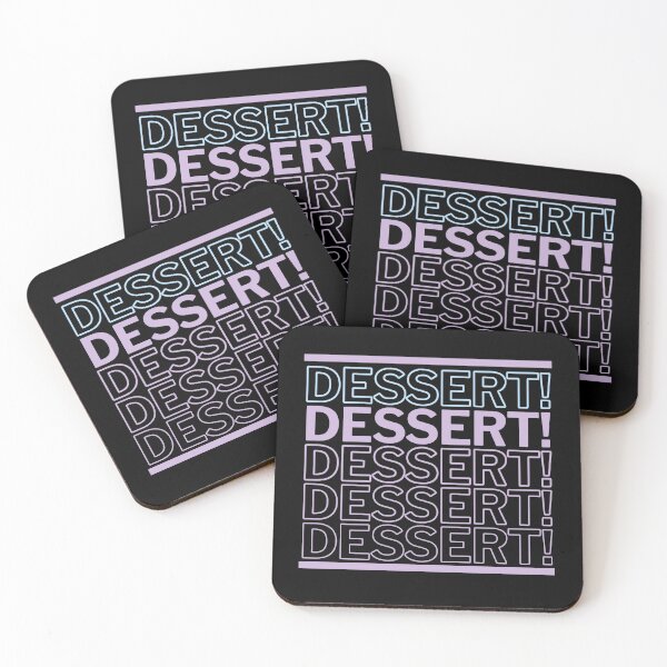 Item preview, Dessert Typography designed and sold by WhitepaperStyle.