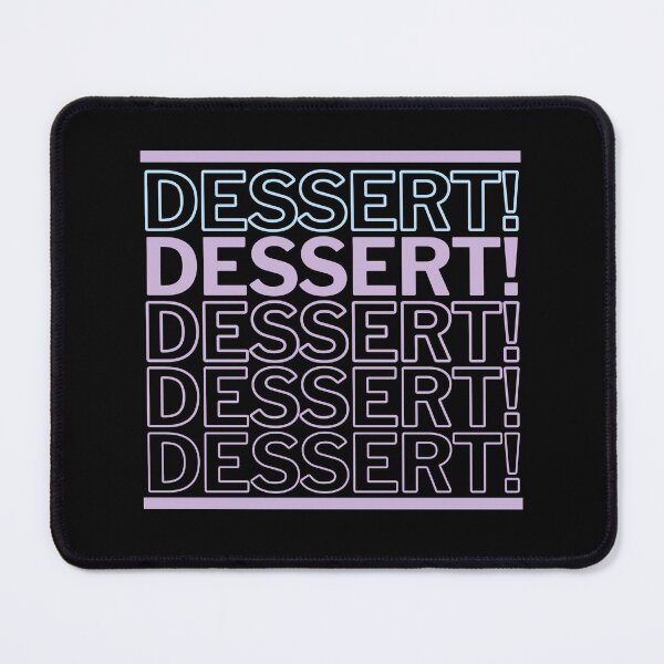 Item preview, Dessert Typography designed and sold by WhitepaperStyle.