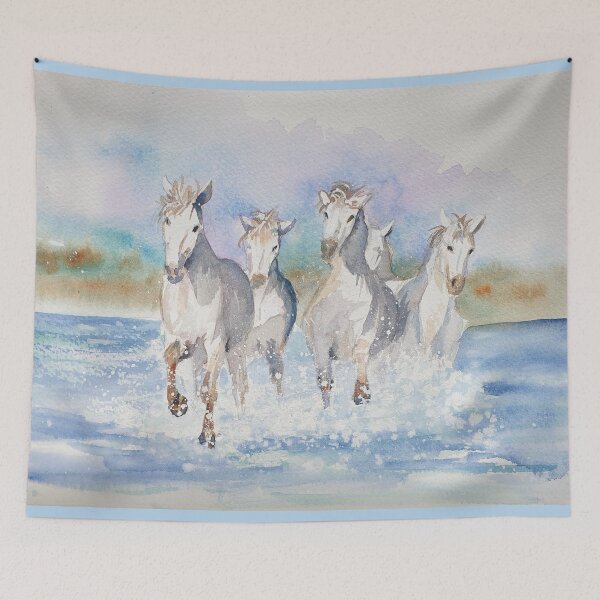 Item preview, Wild horses in the sea designed and sold by Msretief.