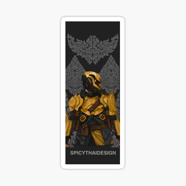 Thai Warlock Sticker