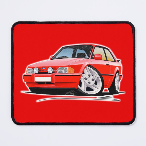 Item preview, Ford Escort XR3i Red designed and sold by Yeomans Cartoons.