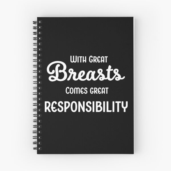 Item preview, Breasts & Great Responsibility designed and sold by DallieP.