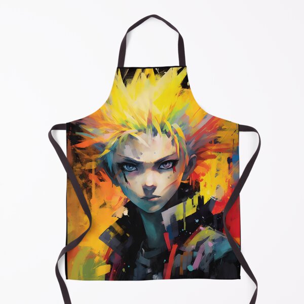 Item preview, Edgy anime protagonist with blonde spiky hair designed and sold by Clearmind-Arts.