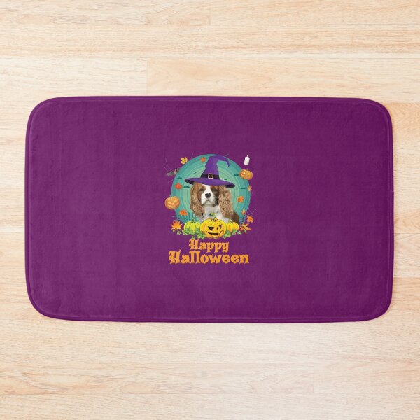 Item preview, Happy Halloween Cavalier King Charles Spaniel Dog Witch 	 	 designed and sold by hknqxony45.