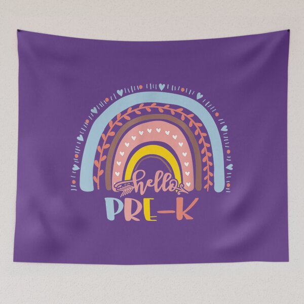 Item preview, Hello Pre-K Teacher Rainbow First Day School 	 	 designed and sold by vkcnsaso51.