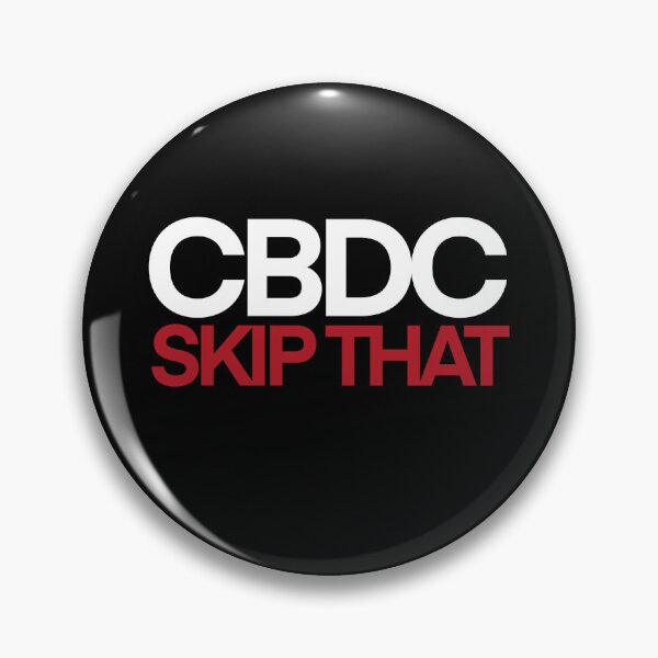 Item preview, Stay free reject cbdc, say no to cbdc, central bank digital currency, Britcoin  designed and sold by Giovanni-c.