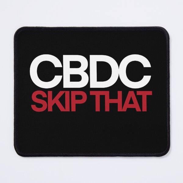 Item preview, Stay free reject cbdc, say no to cbdc, central bank digital currency, Britcoin  designed and sold by Giovanni-c.