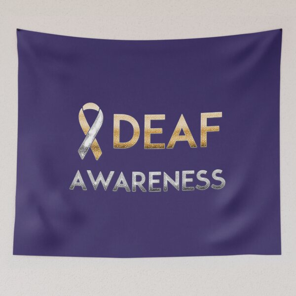 Item preview, American sign language Deaf Awareness 		 designed and sold by ykiusqne69.