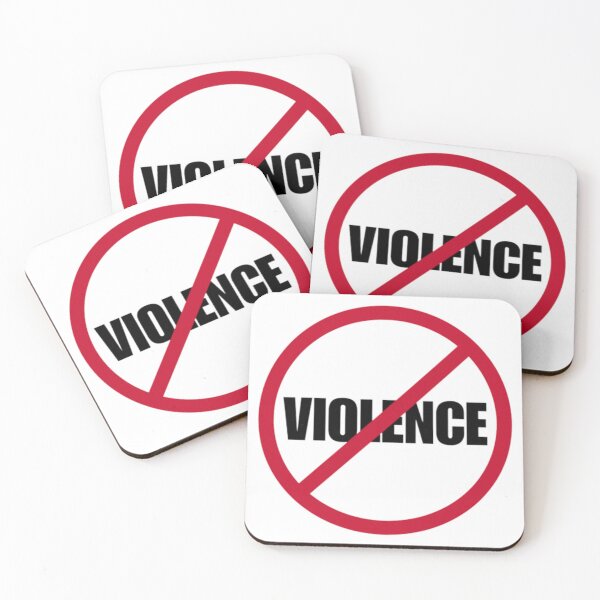 Item preview, No to Violence designed and sold by DeJouwe.