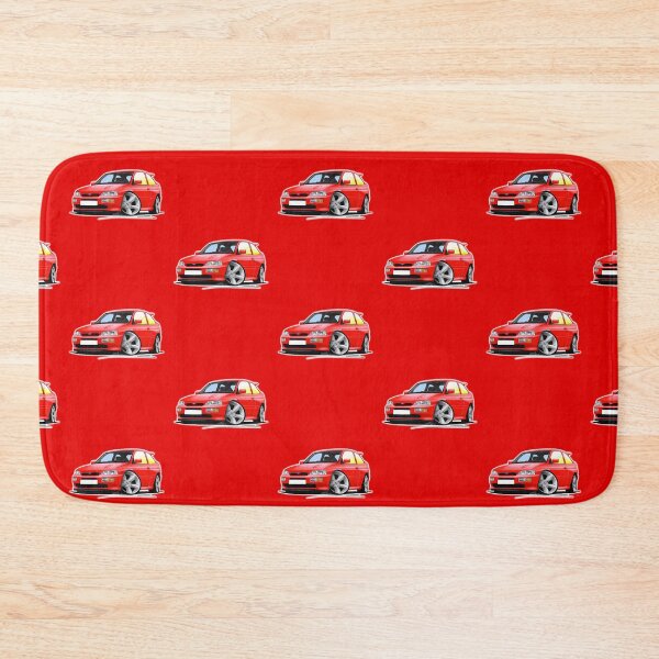 Item preview, Ford Escort RS Cosworth Red designed and sold by Yeomans Cartoons.