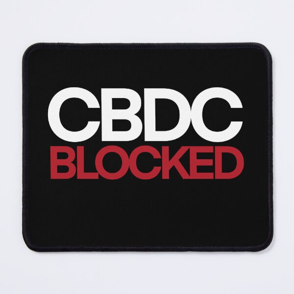 Item preview, Stay free reject cbdc, say no to cbdc, central bank digital currency, Britcoin  designed and sold by Giovanni-c.