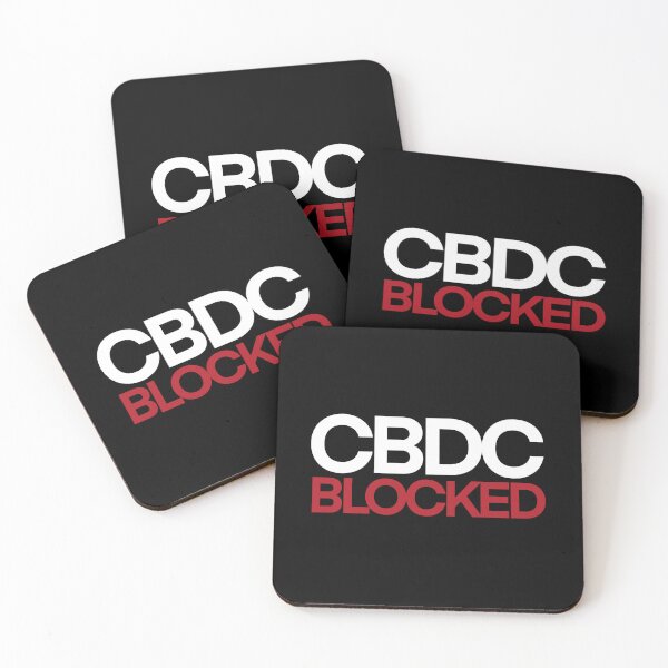 Item preview, Stay free reject cbdc, say no to cbdc, central bank digital currency, Britcoin  designed and sold by Giovanni-c.