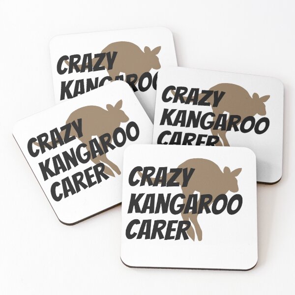 Item preview, Crazy Kangaroo Carer designed and sold by Kitty-Cactus.