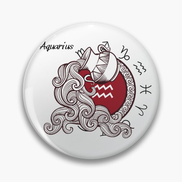 Item preview, Zodiac sign - Aquarius designed and sold by Power-OF-You.