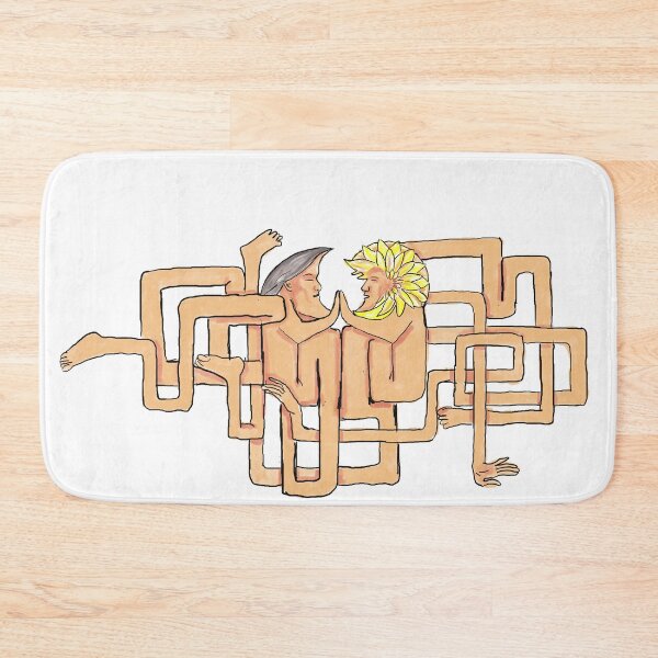 Item preview, love, complex, entangled, affection, sun, moon, devotion, strength, space, natural, human designed and sold by Zagalar.