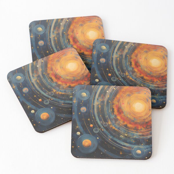 Item preview, Celestial Harmony: A Symphony of Planets designed and sold by Galactic Sketches.