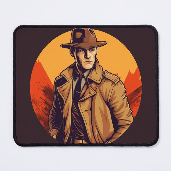 Item preview, The Detective in Retro, Classic Style designed and sold by redstar19.