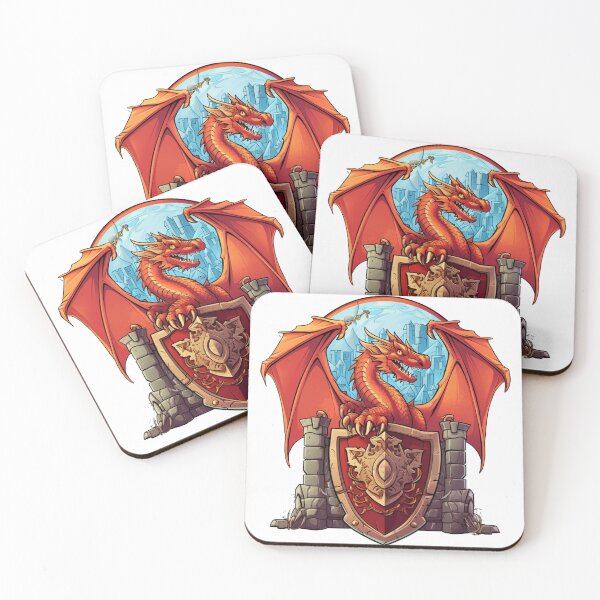 Item preview, Mighty Red Dragon  designed and sold by Adam Arts.