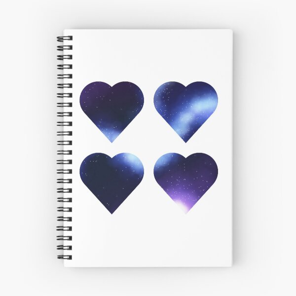 Item preview, Space Hearts - 2x2 designed and sold by Opal Quartz.
