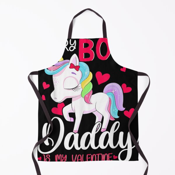 Item preview, Sorry Boys Daddy Is My Valentine Valentine's Day Unicorn designed and sold by Gabe Chalker.