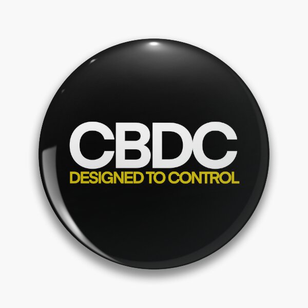 Item preview, Stay free reject cbdc, say no to cbdc, central bank digital currency, Britcoin  designed and sold by Giovanni-c.