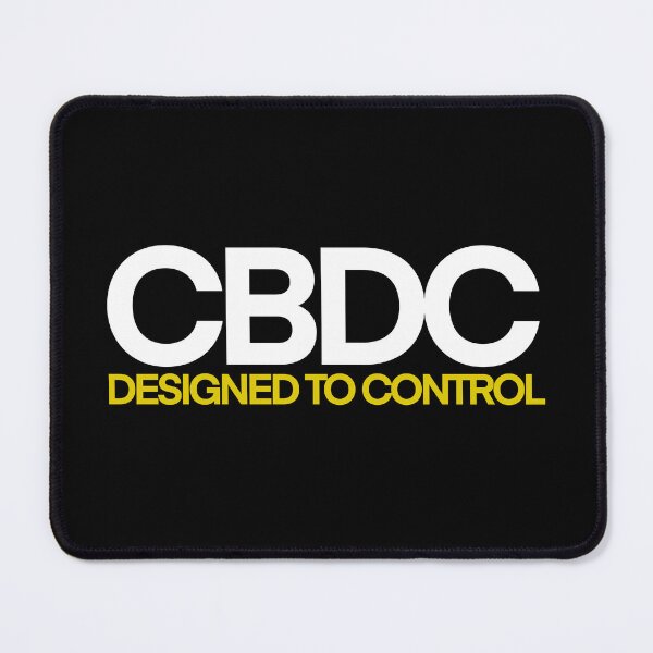 Item preview, Stay free reject cbdc, say no to cbdc, central bank digital currency, Britcoin  designed and sold by Giovanni-c.