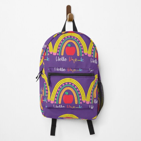 Item preview, Hola maestro de prekínder Rainbow designed and sold by vkcnsaso51.
