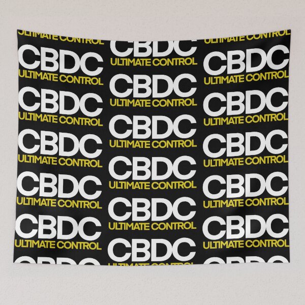 Item preview, Stay free reject cbdc, say no to cbdc, central bank digital currency, Britcoin  designed and sold by Giovanni-c.