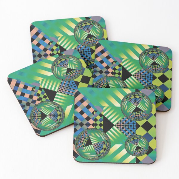 Item preview, Elegant colors and shapes - Green version designed and sold by adam1762.