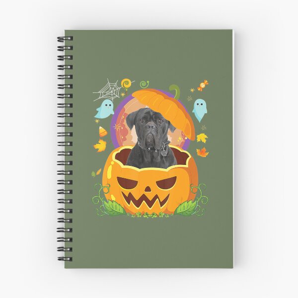 Artikelvorschau, Fröhlicher Halloween-Kürbis-Cane-Corso-Hund, Hexe, süßer Hutliebhaber entworfen und verkauft von busjyrrsr40.