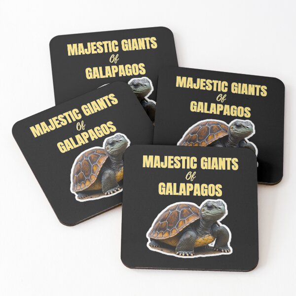 Item preview, Galapagos Tortoise In Galapagos Island Cute Reptile Quote designed and sold by sleekartist.