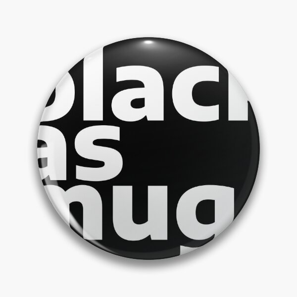 Item preview, black as mug designed and sold by MILODOX.