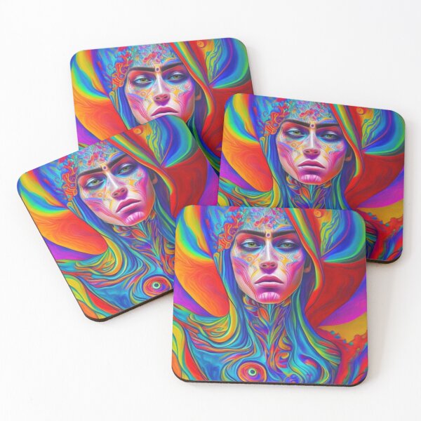 Artikelvorschau, psychedelische Kunst der Frau 5 entworfen und verkauft von mirko-rimini.