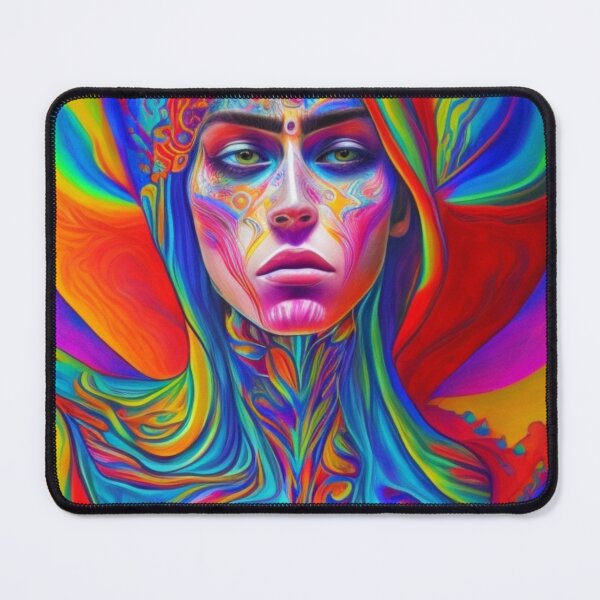 Artikelvorschau, psychedelische Kunst der Frau 5 entworfen und verkauft von mirko-rimini.