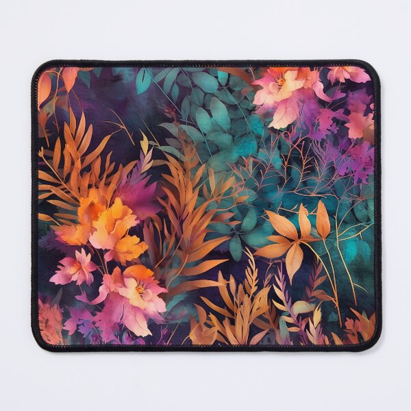 Item preview, Herbal and floral pattern 7 designed and sold by Red Witch Art.