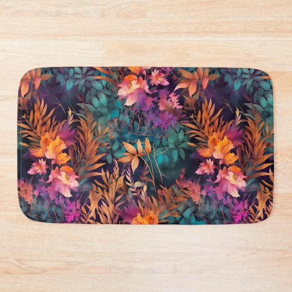 Item preview, Herbal and floral pattern 7 designed and sold by Red Witch Art.