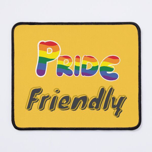 Item preview, Pride Friendly, LGBTQIA designed and sold by ShopULove.