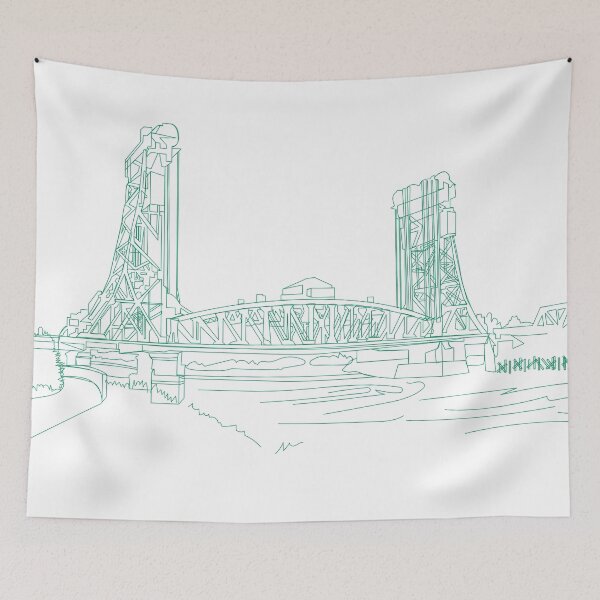 Item preview, Newport Bridge, Middlesbrough designed and sold by juliechicago.