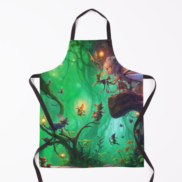 Item preview, Fantasy Pixies and Fey Folk Fairies beautiful poster artwork designed and sold by Vintage Designs +.