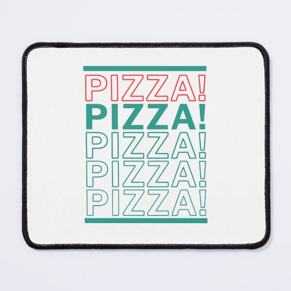 Item preview, Pizza Typography designed and sold by WhitepaperStyle.