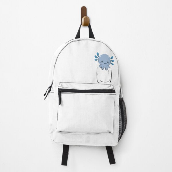 Item preview, pocket axolotl blue designed and sold by vikngDesign.