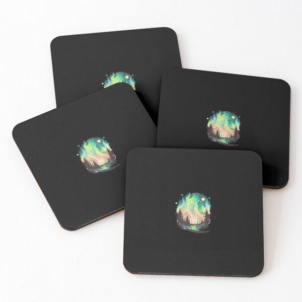 Item preview, Aurora Borealis Northern Lights Beautiful and Colorful Sky designed and sold by farhanhafeez.