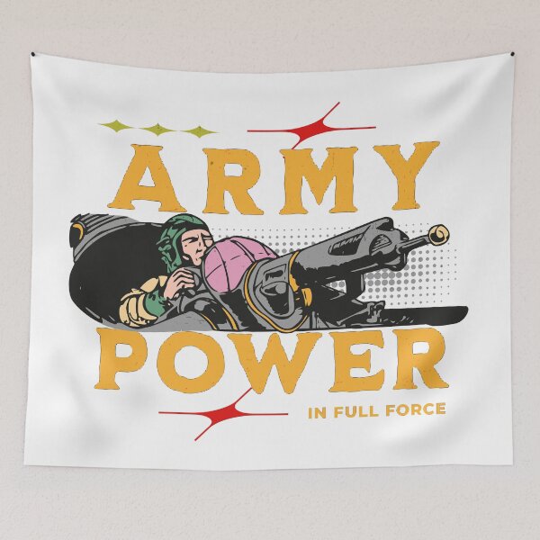 Item preview, Army power in full force designed and sold by CyberWindow.