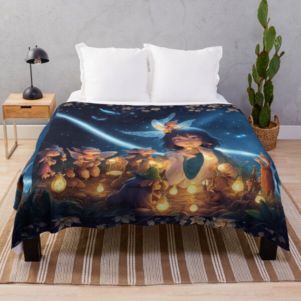 Item preview, Fantasy Pixies and Fey Folk Fairies beautiful poster artwork designed and sold by Vintage Designs +.