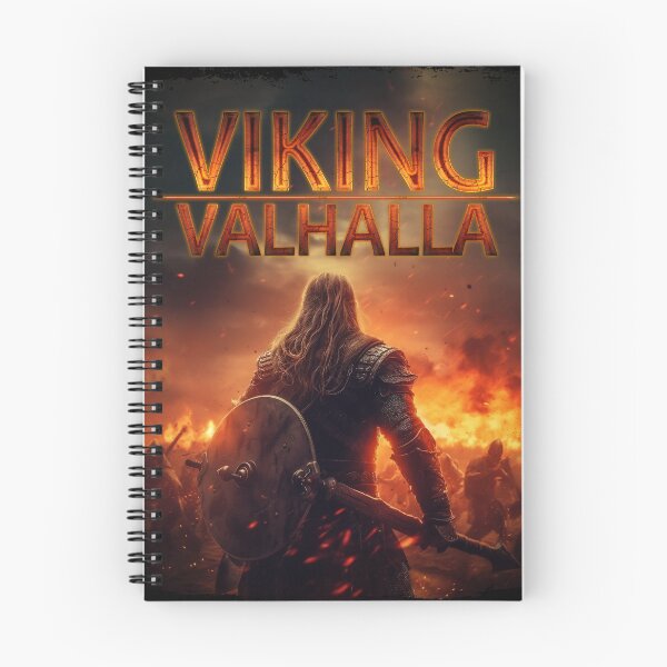 Item preview, Vilking VALHALLA - campo de batalla de fuego épico - naranja, rojo designed and sold by DarkDesign69.