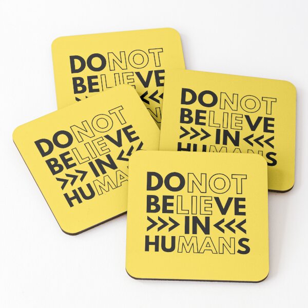 Item preview, Do Not Believe In Humans designed and sold by designerpriti.
