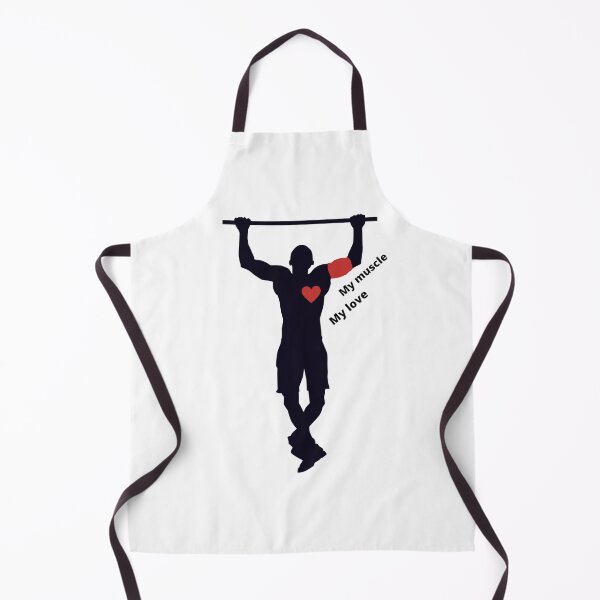 Item preview, My Muscle My Love Pull Up Art designed and sold by aiprintiq.