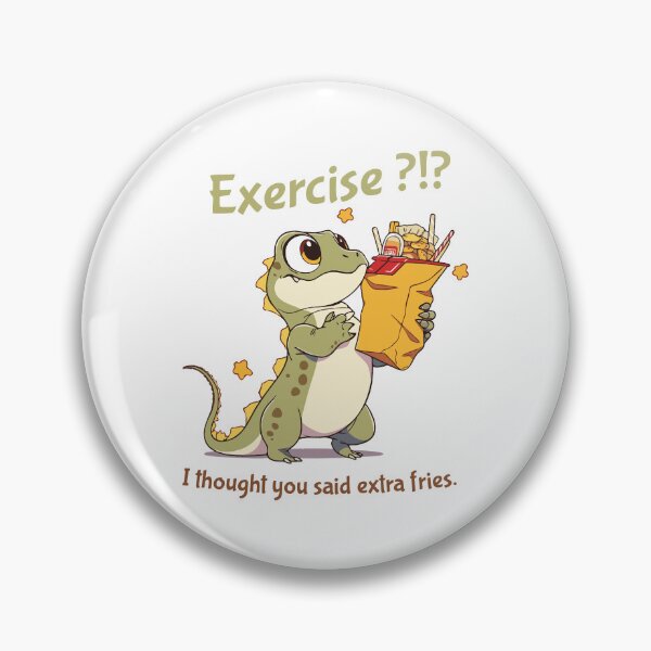Item preview, Exercise or extra fries designed and sold by dynamitfrosch.