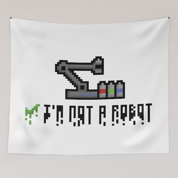 Item preview, I'm not a robot #2 designed and sold by Apichz.
